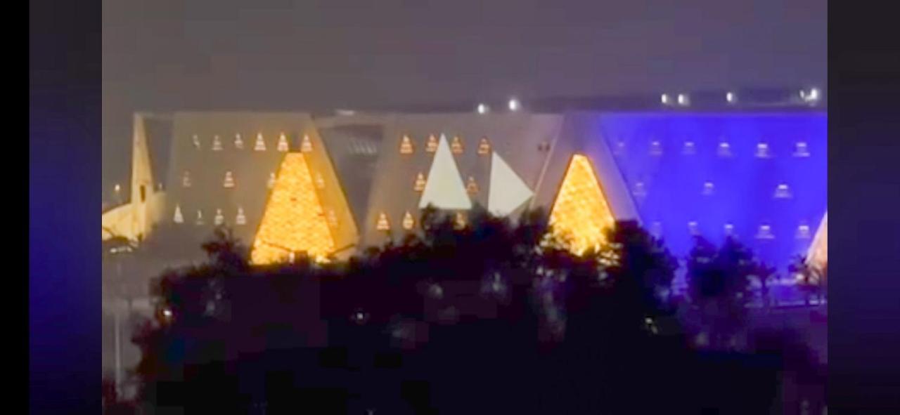 Grand Pyramids Inn Kafret el-Gabal Exteriör bild