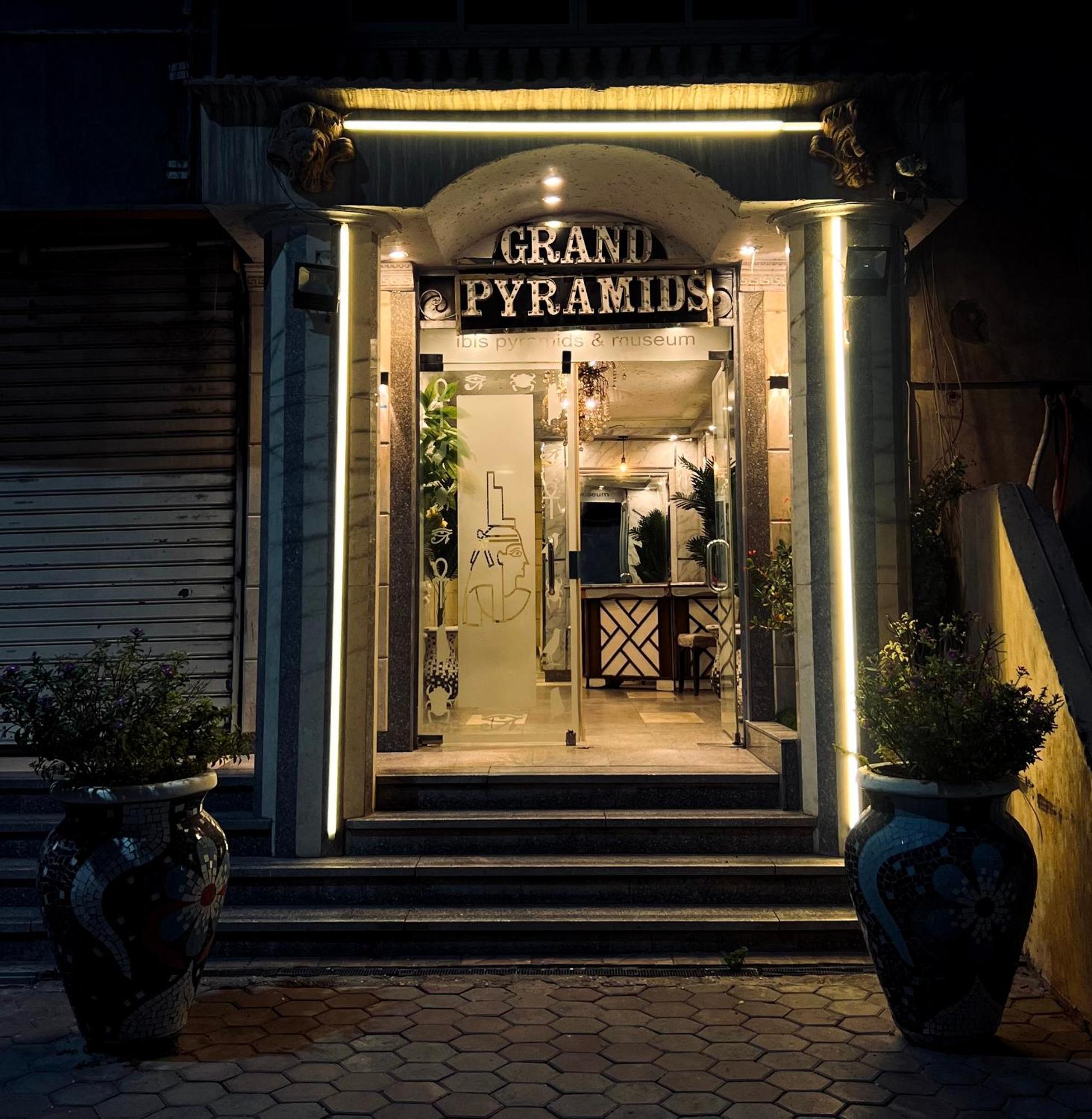Grand Pyramids Inn Kafret el-Gabal Exteriör bild