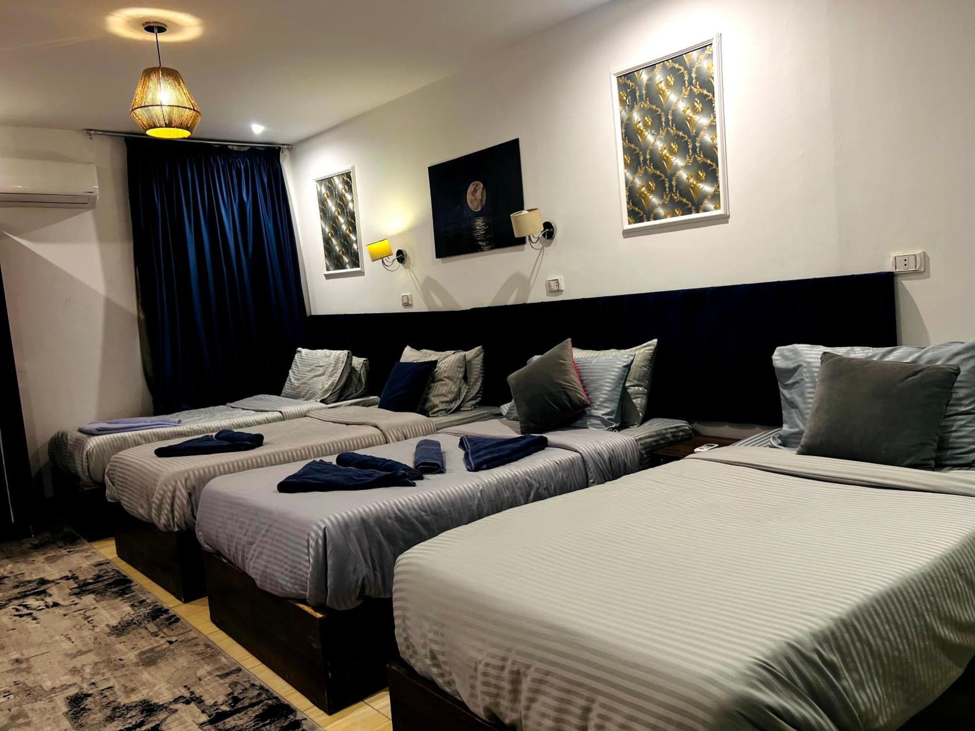 Grand Pyramids Inn Kafret el-Gabal Exteriör bild